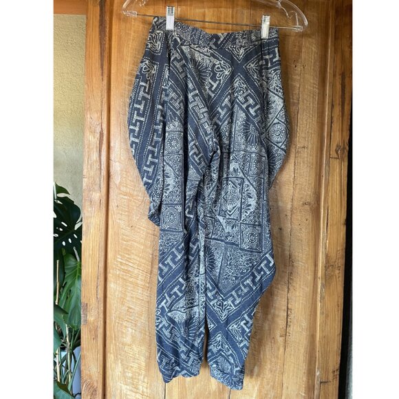 /eis/ I Cotton / Poly Jersey Discharged Printed Hummer Pant I Size S - Picture 2 of 6